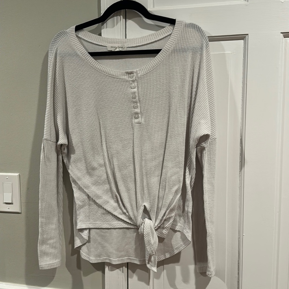 Treasure & Bond ribbed shirt